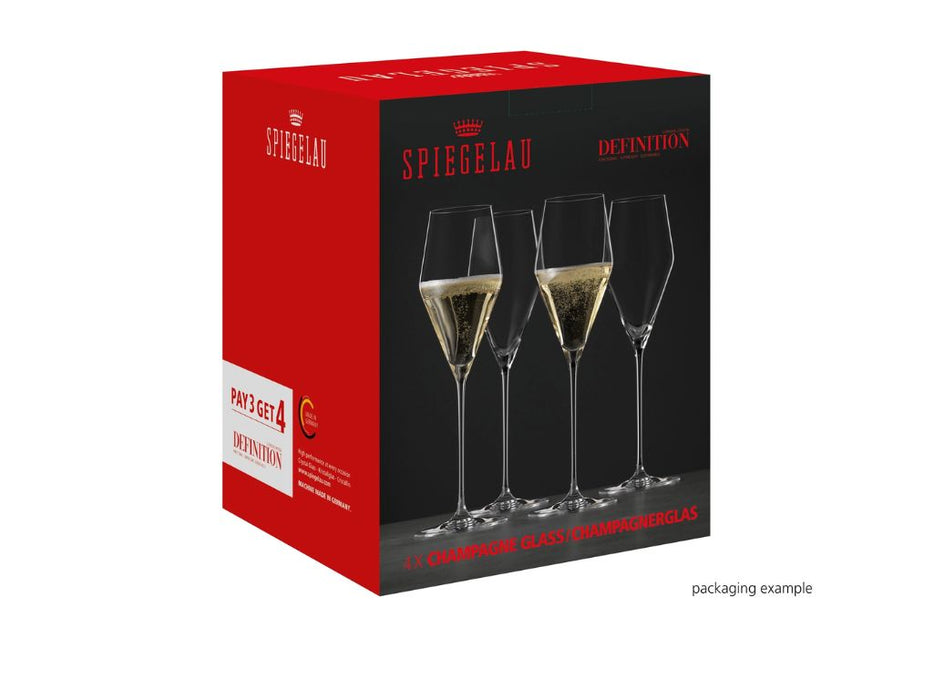 Set 4 pahare - SPIEGELAU DEFINITION CHAMPAGNE