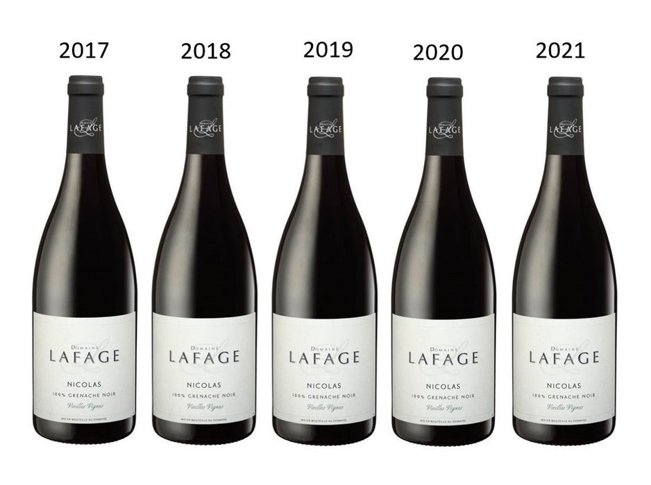 Pachet Verticala Domaine Lafage - Nicolas 2017 - 2018 - 2019 - 2020 - 2021